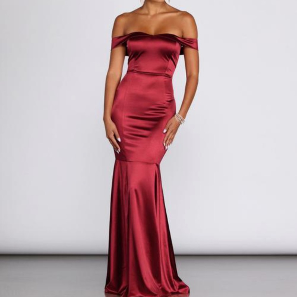 Jayden Satin Mermaid Formal Dress